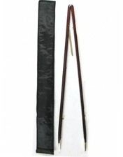 Military Pace Stick Brown Finish Plated Fittings 36 Inches with bag