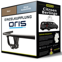 Starre AnhäNgerkupplung für Citroen Berlingo 06.2018-Jetzt Typ Er/ Ec/ K9 Oris