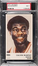 1972 ICEE BEAR CALVIN MURPHY PSA 7