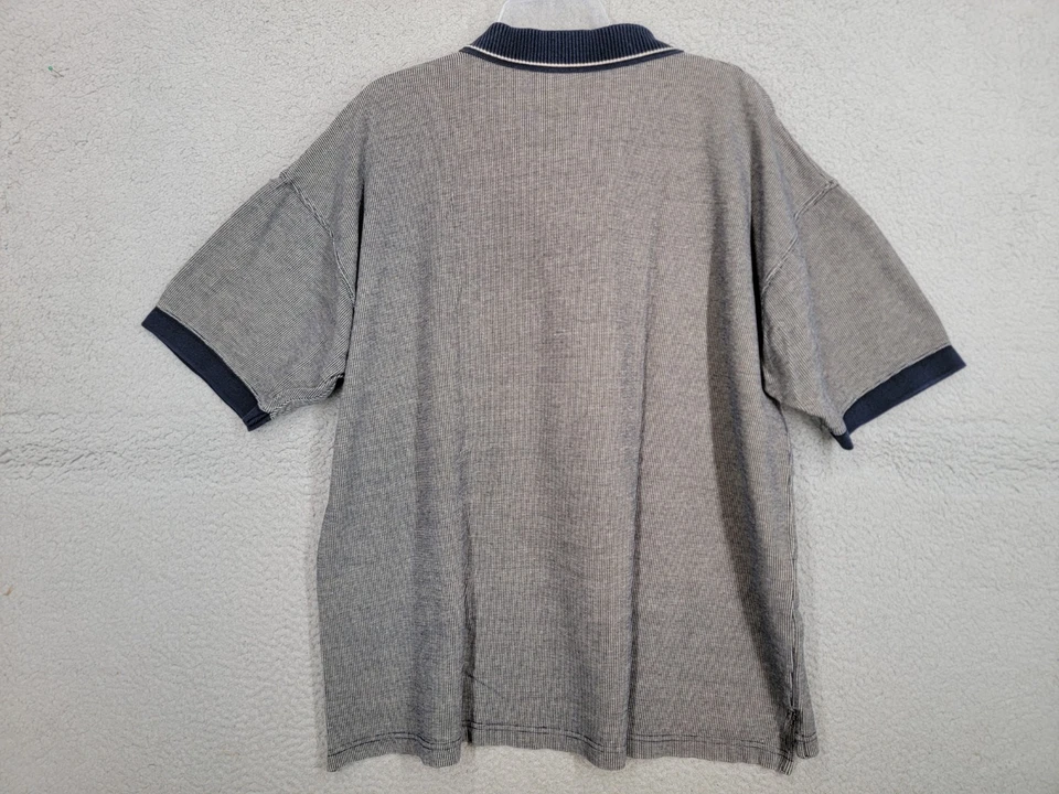 Camisa polo Sun River XL para hombre manga corta gris cuello Foto 2 de 4