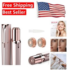 Hypoallergenic Battery-Operated Face Shaver for Women - Smooth Skin Anywhere