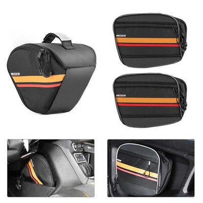 Upper Door & Center Console Storage Bags For Can-Am Maverick R/R Max 2024-2026