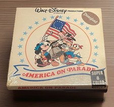 DISNEY - AMERICA ON PARADE - SUPER 8 COLOR Film- Vintage - Factory Sealed