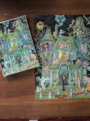 70 ワンピース　house on the hill Vintage 1973 Springbok House On Haunted Hill Puzzle PZL1075
