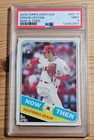 2018 Topps Heritage Shohei Ohtani #NT-11 Now and Then Rookie Card PSA 9 MINT