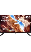 32 Inch HD Smart TV D-LED Borderless HDMI USB DVB-T2/S2 RJ45 WiFi Black Freeview