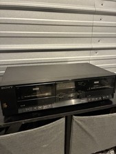 SONY STEREO CASSETTE DECK TC-W301 Wires Not Included