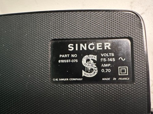 SINGER Sewing Machine Motor Control Foot Pedal Three Pin part 618597-075 - Picture 2 of 2