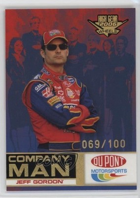 2006 Wheels High Gear Company Man MPH 69/100 Jeff Gordon #M67 HOF 05k6