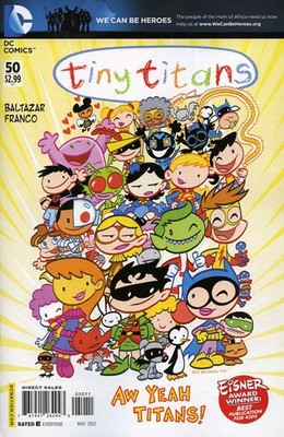Tiny Titans #50 FN; DC | All Ages Art Baltazar Last Issue - w/Bag+Board