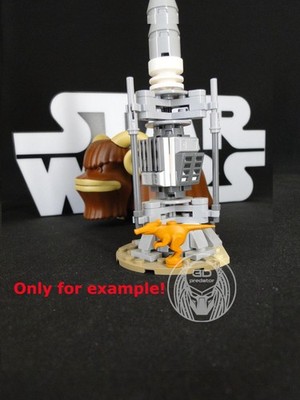 Star Wars Custom Womp Rat from TCS 3d resin printed compatible with all bricks