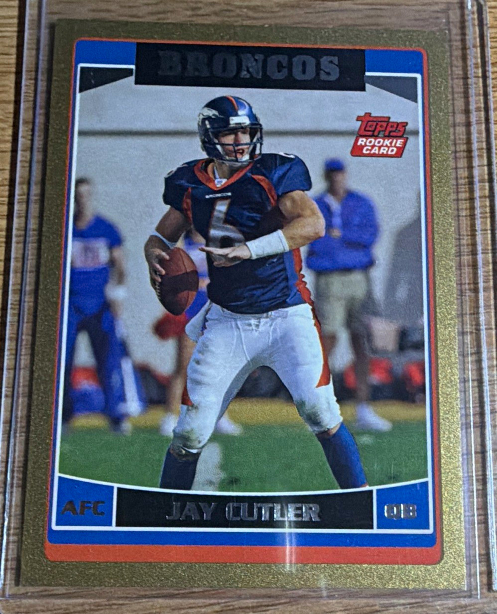 Jay Cutler Topps #365 Gold