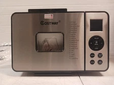 Costway Automatic Stainless Steel Bread Machine 19 Programs 