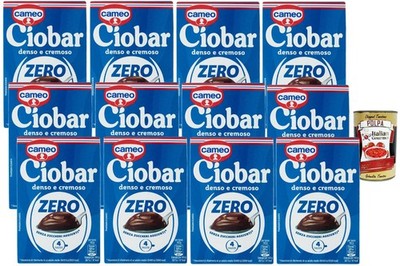 Cameo Ciobar Zero 12x76g Zuckerfreie Trinkschokolade italienisch +Polpa
