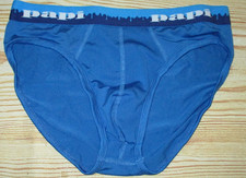 MENS PAPI MICROFIBER BLUE 4-WAY STRETCH BRIEF WITH SIZE S 28/30