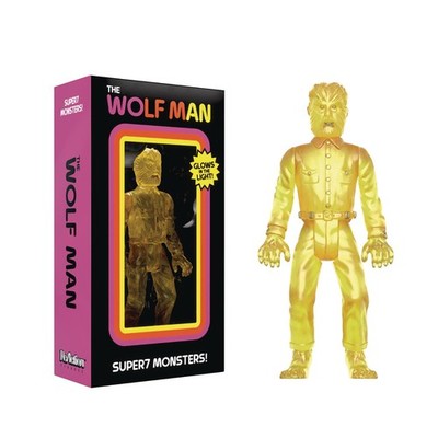 Universal Monsters Luminators The Wolf Man 3.75'' ReAction Figure Super7