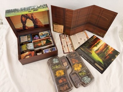 PARKS Board Game 2019 Keymaster Games 1st Edition Complete w Gametrayz