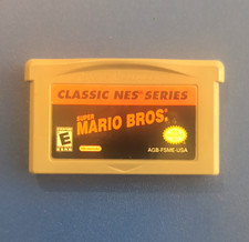 Super Mario Bros. Classic NES Series - Nintendo Game Boy Advance -Tested/Works