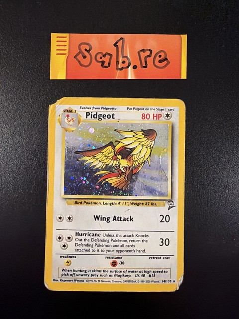 Pidgeot (Base Set 2)