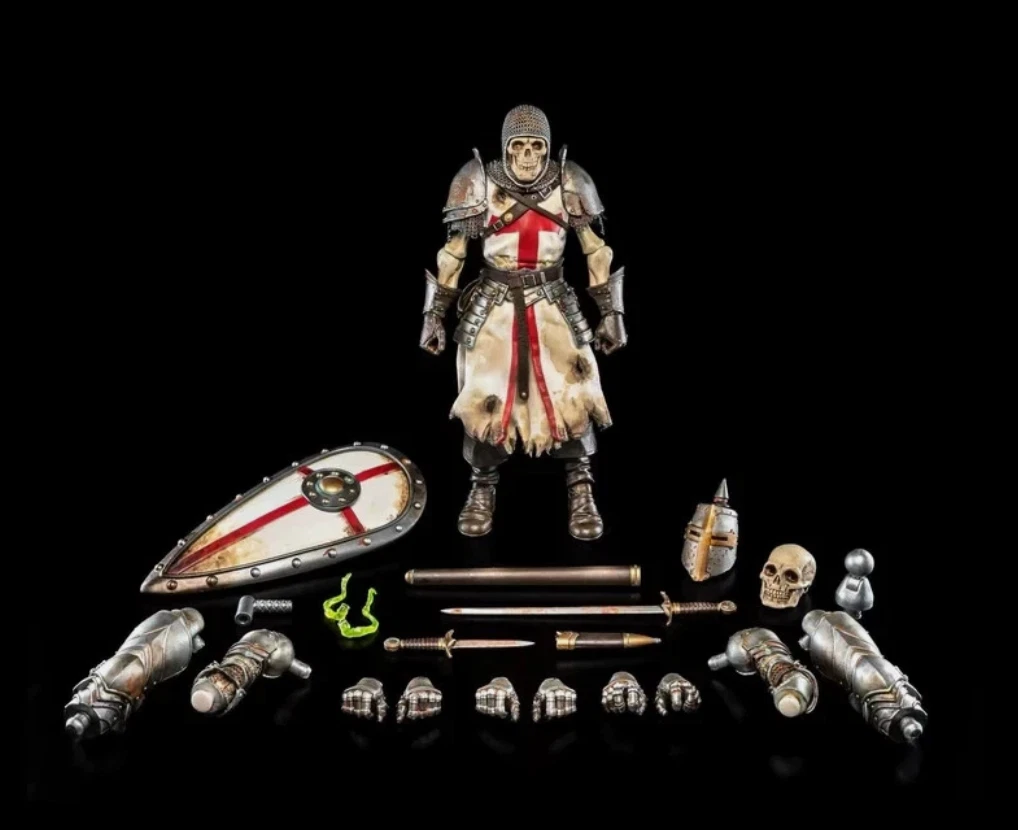 Four Horsemen Mythic Legions Cursed Templar Action Figure 2026 SDCC Lieited image 5