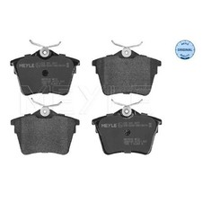 Satz Bremsbeläge Bremsklötze hinten für Peugeot 407 6C 6D SW 6E 607 9D | 2447