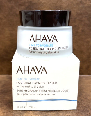 AHAVA Time To Hydrate Essential Day Moisturizer for Normal to Dry Skin 1.7 fl oz