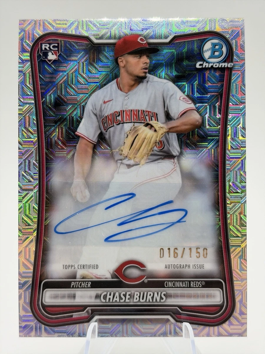 Bowman Cincinnati Reds Baseball Autographed Sports Trading Cards