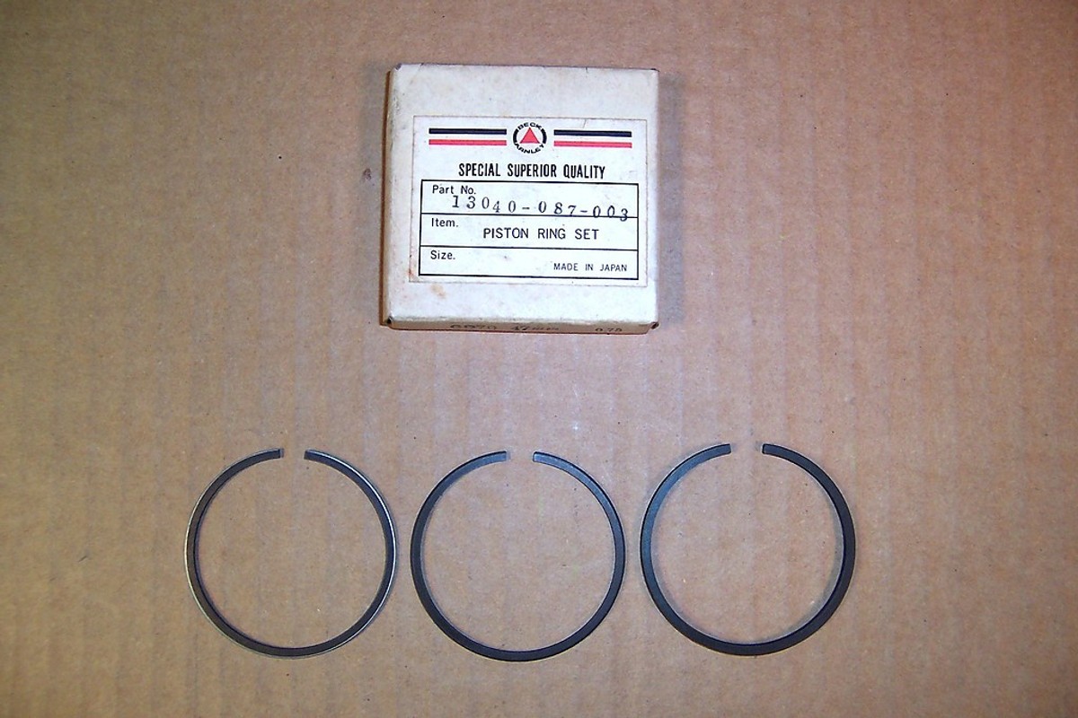 その他 CL HONDA CL70 PISTON RING SET 0.75 OVER CL 70 SL C CT ATC XL 13040