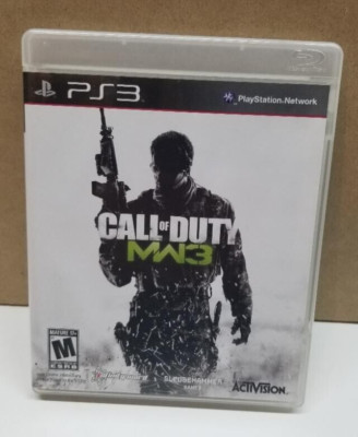 Call of Duty Modern Warfare 3 (Sony PlayStation 3, PS3, 2011) - Manual Included 