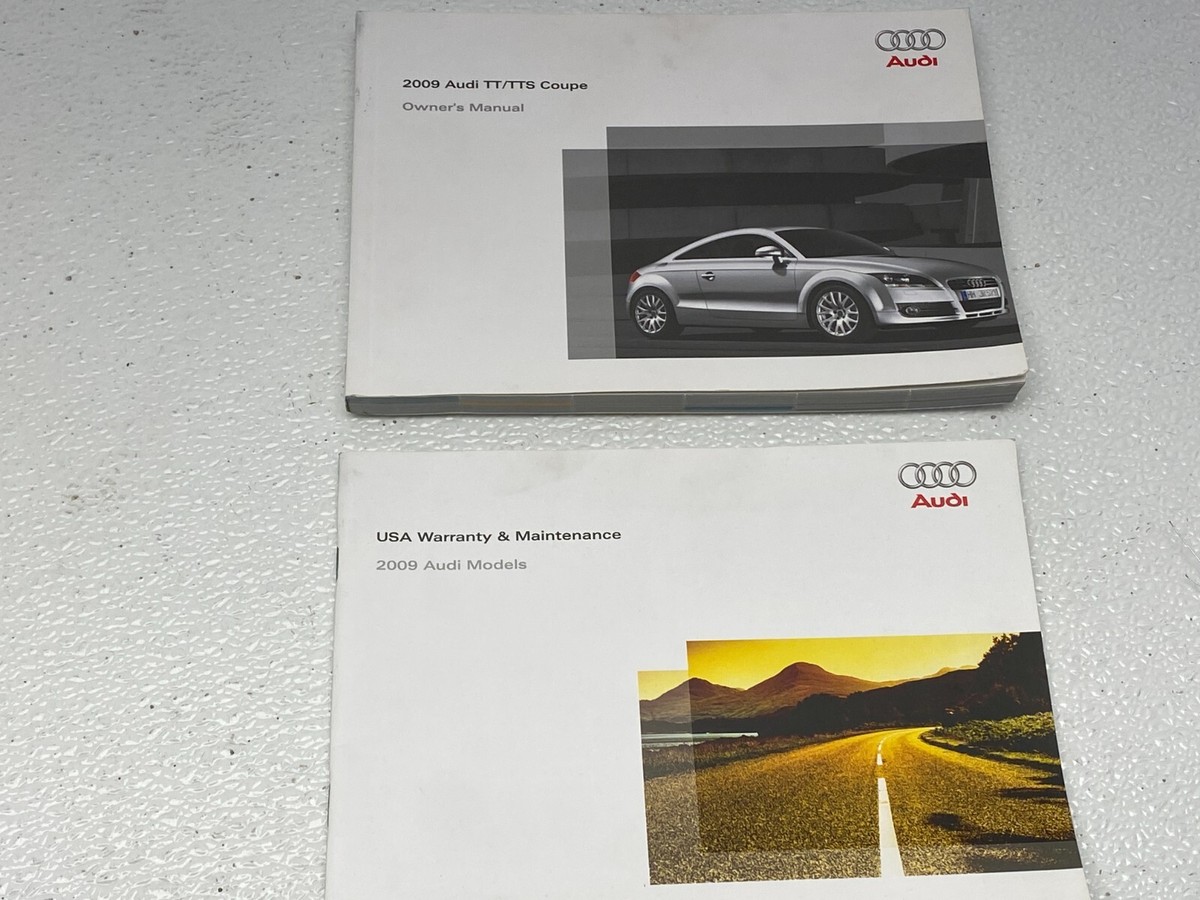 2008-2011 AUDI TTS TT S OWNERS MANUAL BOOKLET OEM LOT598 | eBay