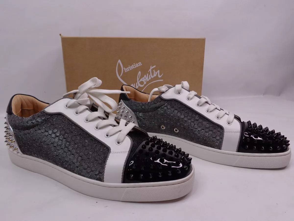 Christian Louboutin Men's Seavaste 2 Low-Top Leather Spike