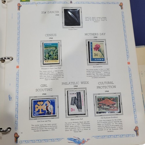 RIYUKIU INSELN. BRIEFMARKEN 1962 - 1972 IM SONDERALBUM. postfrisch. - Bild 19 von 23