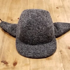 Adams & Spire Winter Hat Cap Size M Gray Ear Flaps Ski Hunting Outdoor