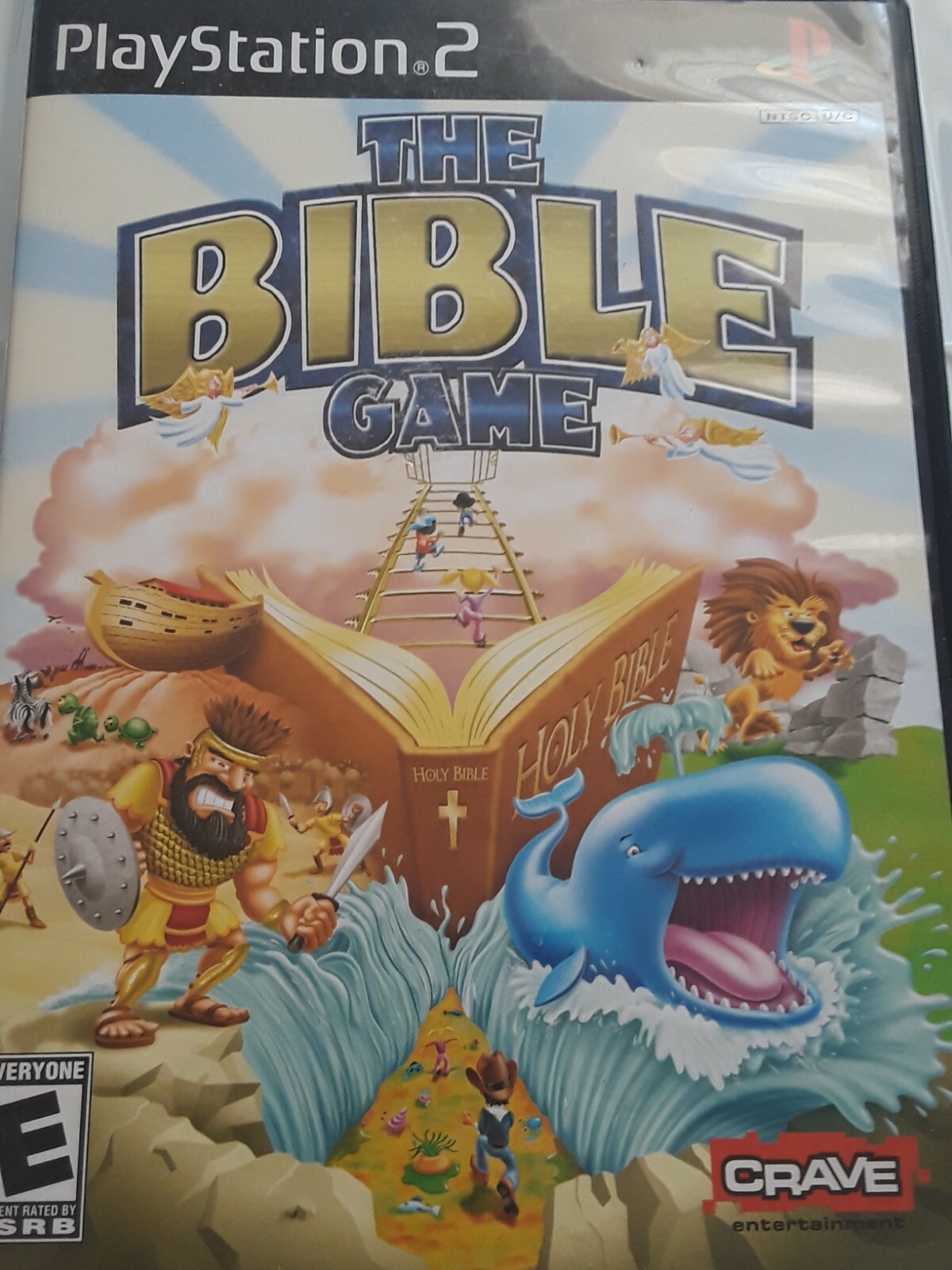 The Bible Game (Sony PlayStation 2, 2005) PS2 Complete W/ Manual CIB 