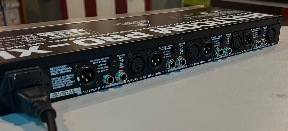 BEHRINGER MDX4600 MULTICOM PRO-XLコンプレッサー 楽天市場】BEHRINGER/べリンガー 4chコンプレッサー MDX4600 V2