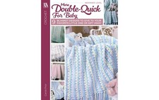 Crochet Pattern Book MORE DOUBLE QUICK For Baby 9 Double Strand Afghans