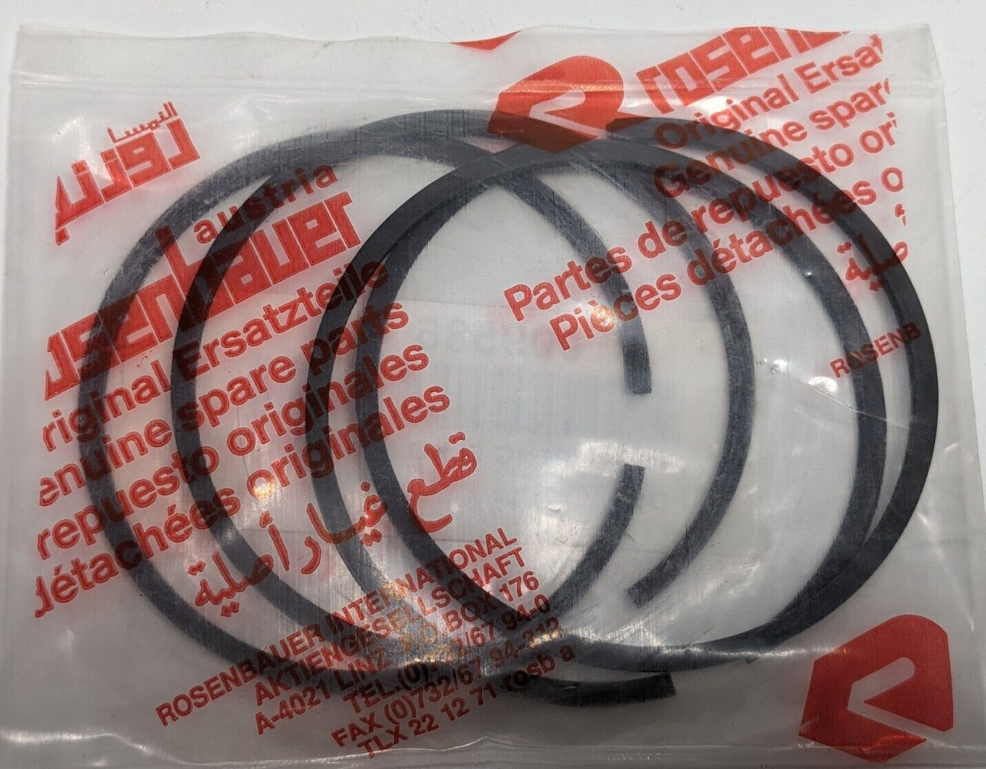 NEW Rosenbauer Fire Engine Replacement Pump Piston Ring Set/Kit NR.5607 90mm D90