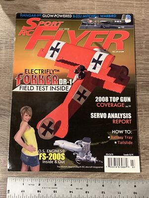 RC Sport Flyer Magazine July 2008, Volume 13, Issue 7