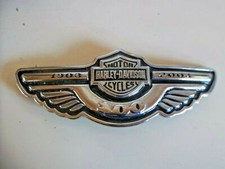 HARLEY-DAVIDSON 1903-2003 100th ANNIVERSARY MOTORCYCLE BELT BUCKLE N.O.S Vtg****