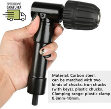 Adattatore Mandrino Per Trapano - Aumenta Produttività, Serraggio 1,5-16 Mm, Gambo Weldon - Foto 5