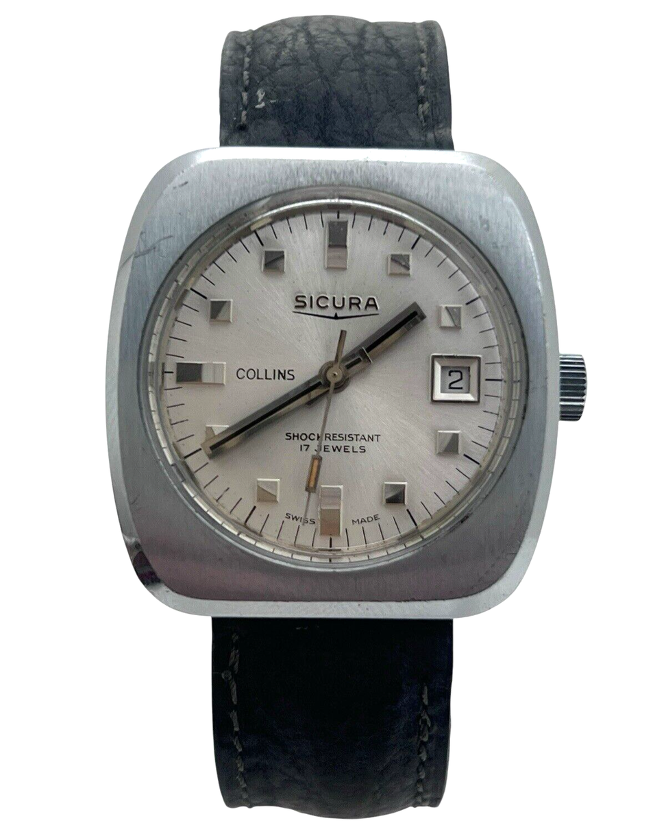 Sicura Collins Sicura 17 Jewels Vintage Watches 17 Jewels Orologio