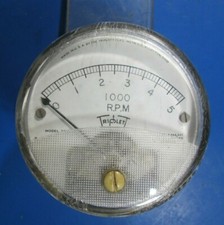 Triplett 2 1/2" Panel ma meter gauge 1000 RPM