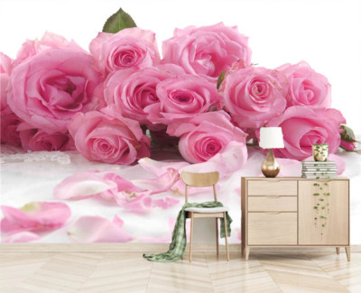 Later Fresh Peony 3D Full Wall Mural Photo Wallpaper Printing Home Kids Decor