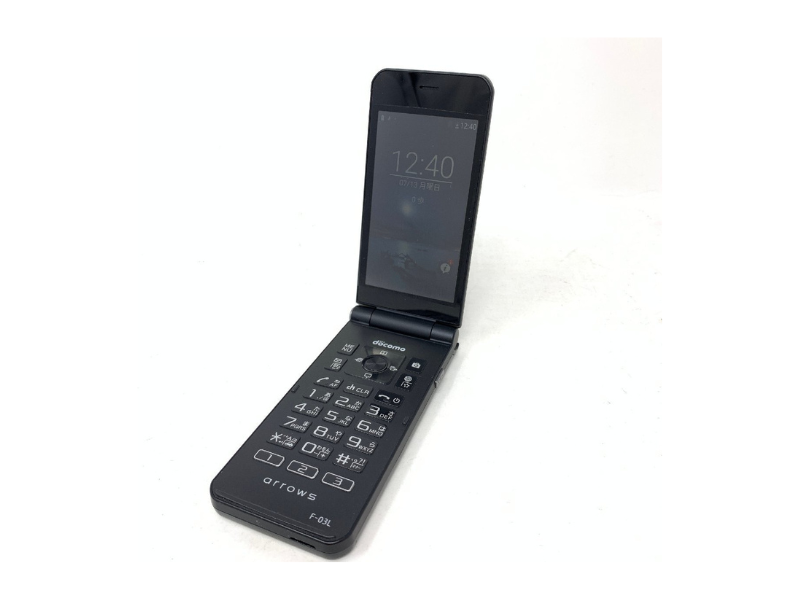 Fujitsu arrows F-03L Black DOCOMO SIM unlocked Flip Phone Android