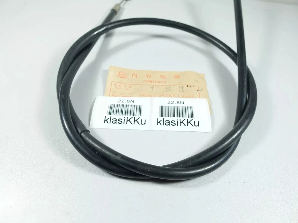 Cable de freno delantero de control apto para Yamaha 100 LS3 puede adaptarse a LS2 HS2 HX90 NUEVO EN STOCK Foto 2 de 4