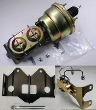 1961-1972 8 Dual Zinc Ford Galaxie Power Brake Booster Cylinder Discdisc Kit