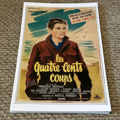 Les Quatres Cents Coups Francois Truffaut Albert Remy Poster 11 x