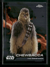 2024 Topps Chrome Star Wars Card 107 Chewbacca Resistance