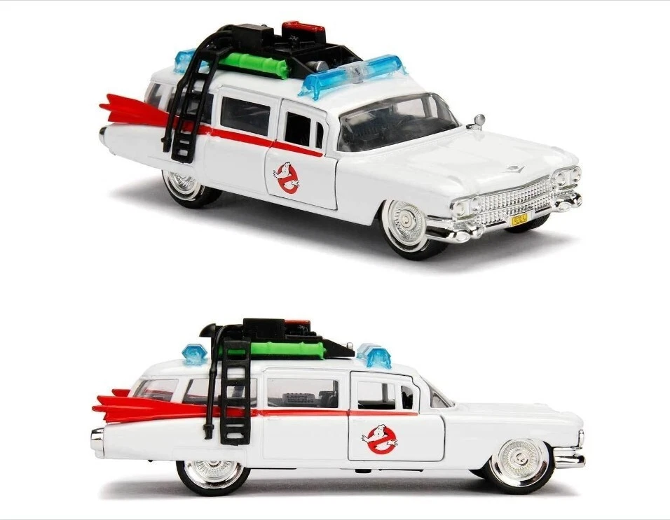 NEW Jada Toys 99748 Ghostbusters Hollywood Rides ECTO-1 1:32 Metal Die-Cast Car - Image 4 of 4