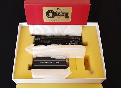 Key Imports HO Brass Steam Locomotive & Tender P&LE 4-6-2 New York Central Lines